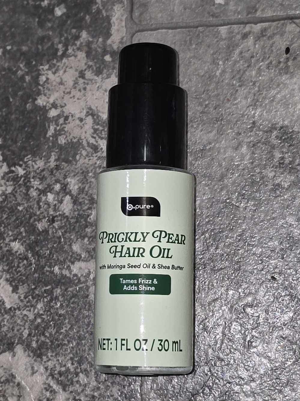 B Pure Prickly Pear Hair Oil — Moringa Seed Oil 1fl Oz BNIB